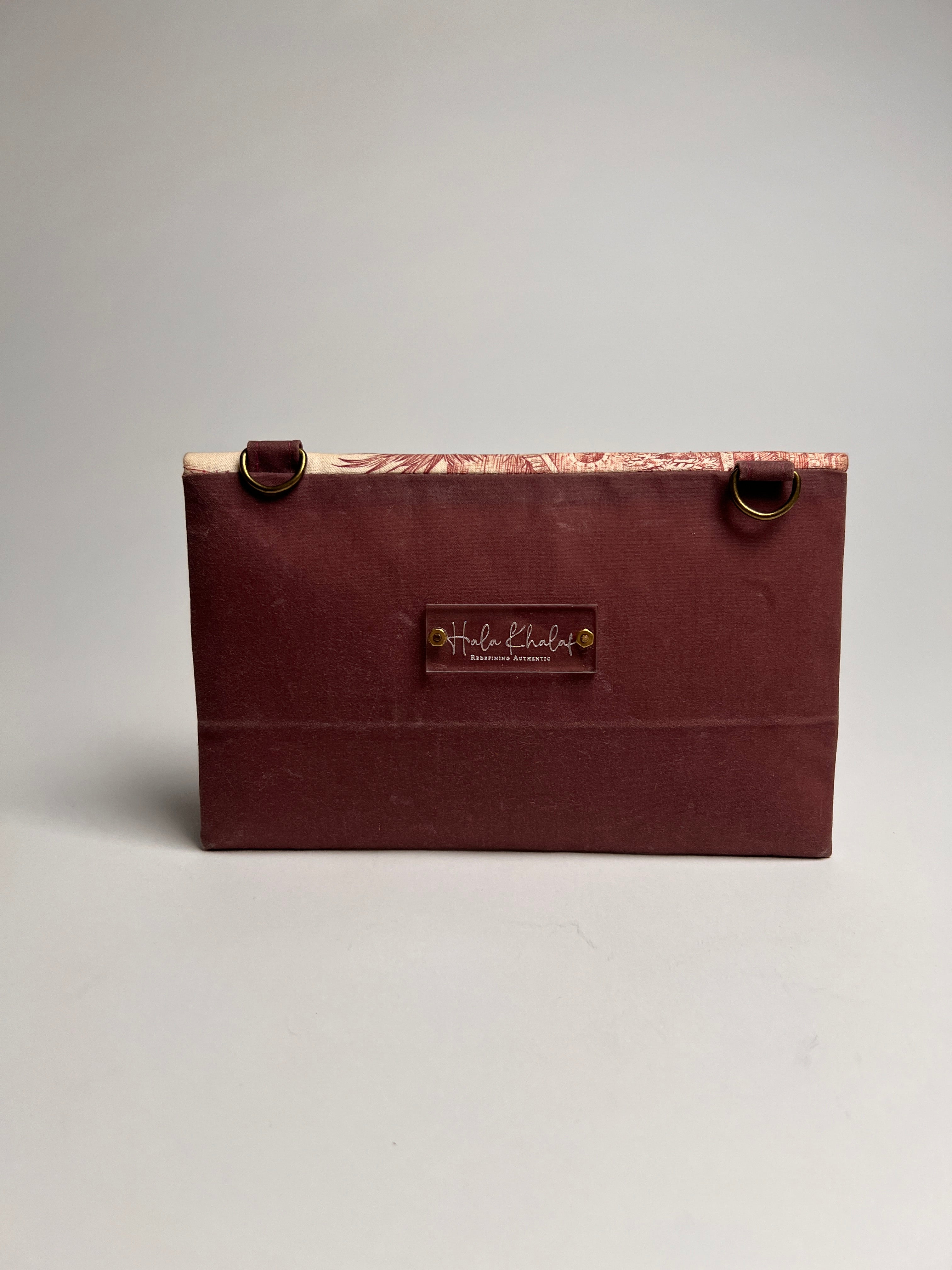 Knotted Toile Clutch