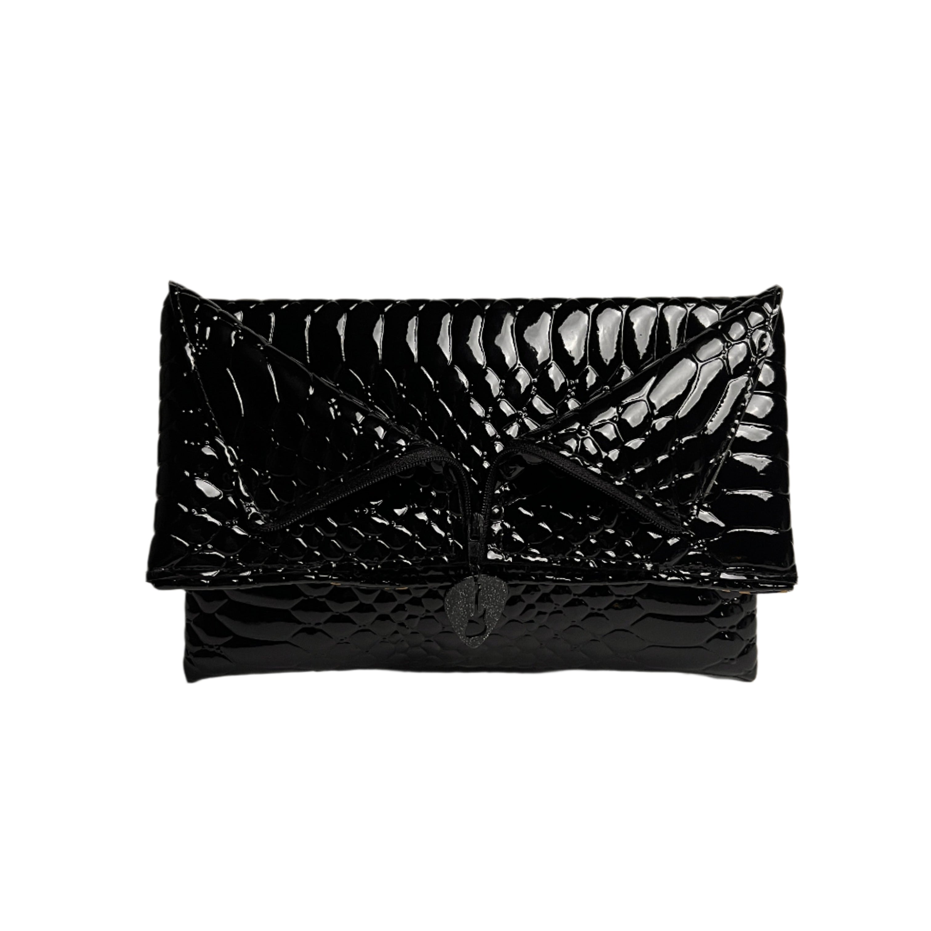 Onyx Gloss Reveal Clutch
