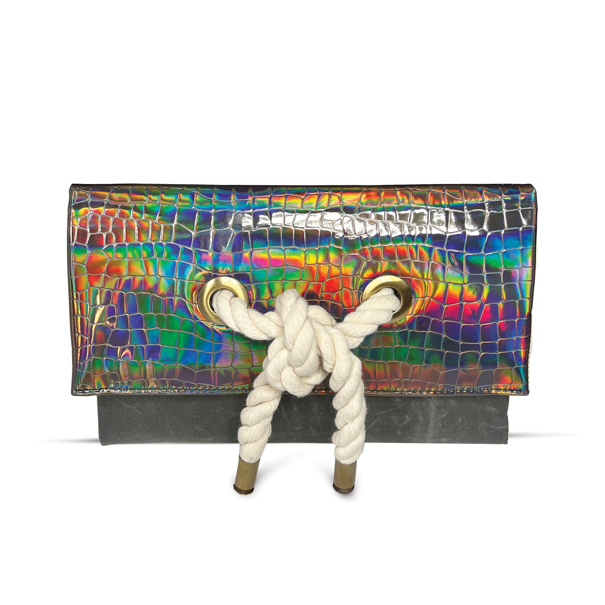 Knotted Lustrous Leatherette