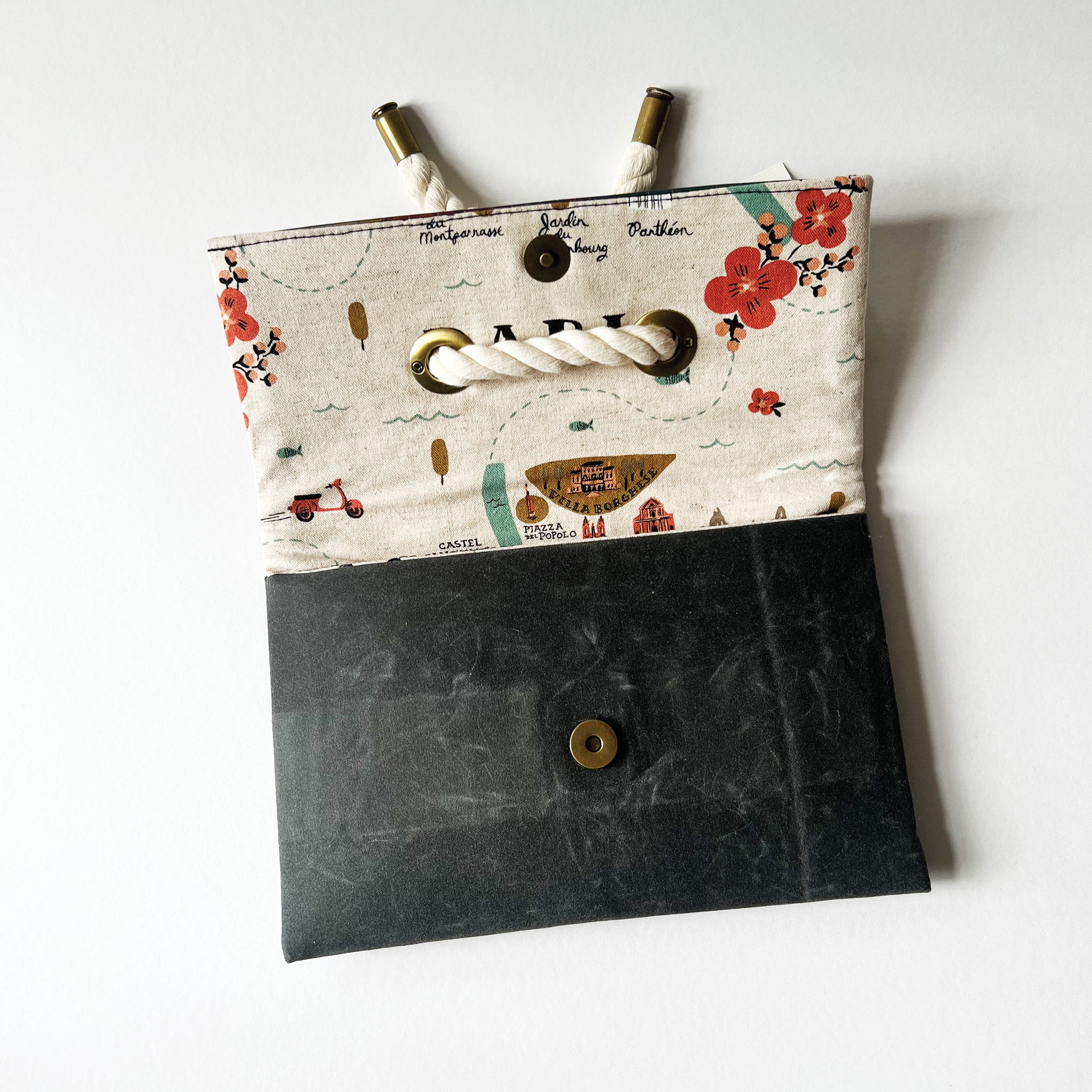 Knotted Lustrous Leatherette