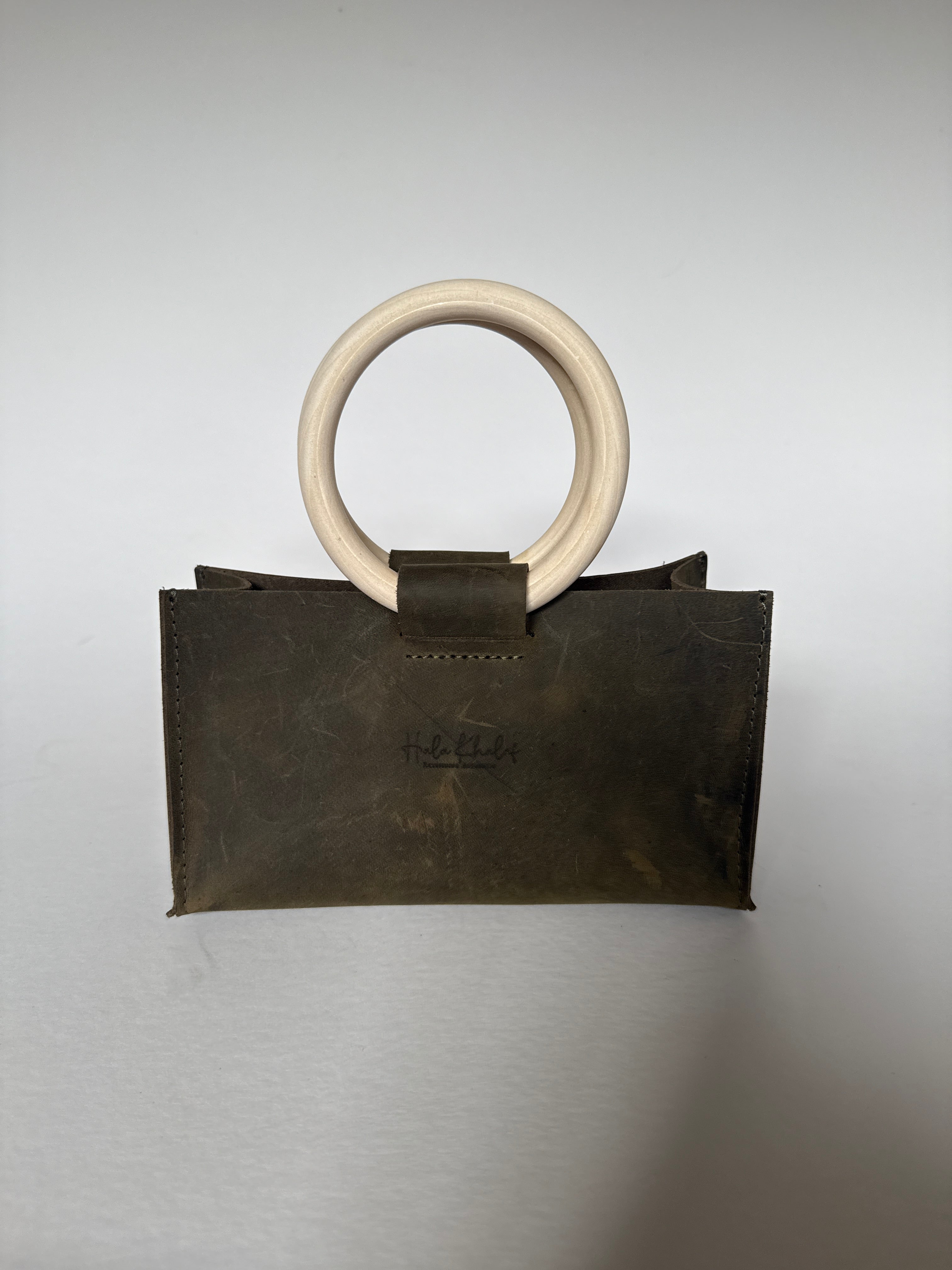 Mini Open Top Leather Tote