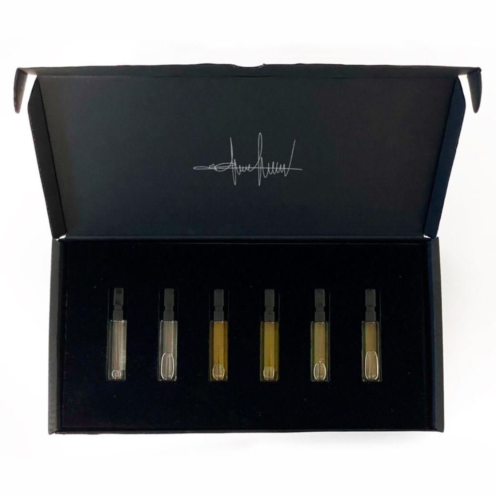 FiIlippo Sorcinelli Discovery Set 6 Perfumes. Unum, Atmosphere D'Emotion and Superflo Collections